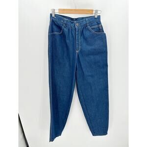 UFO Vintage Medium Wash Blue 100% Cotton Denim Jeans Men's Size 30